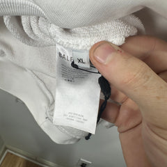 Balenciaga White 'Olympics' Hoodies Size XL