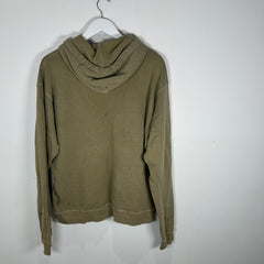 John Elliot Distressed Olive Hoodie Size 3