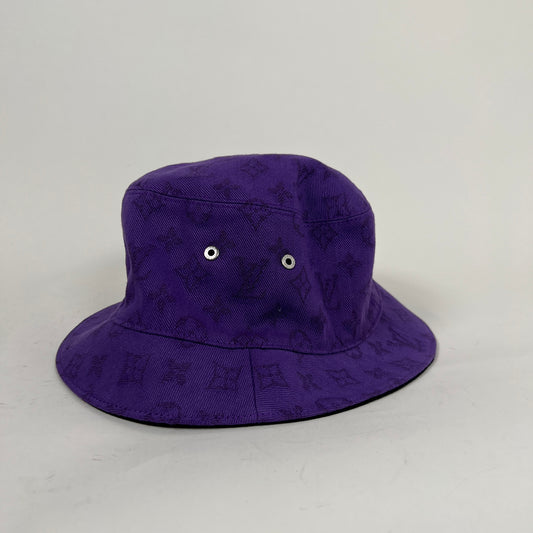 Louis Vuitton Purple Reversible Bucket Hat