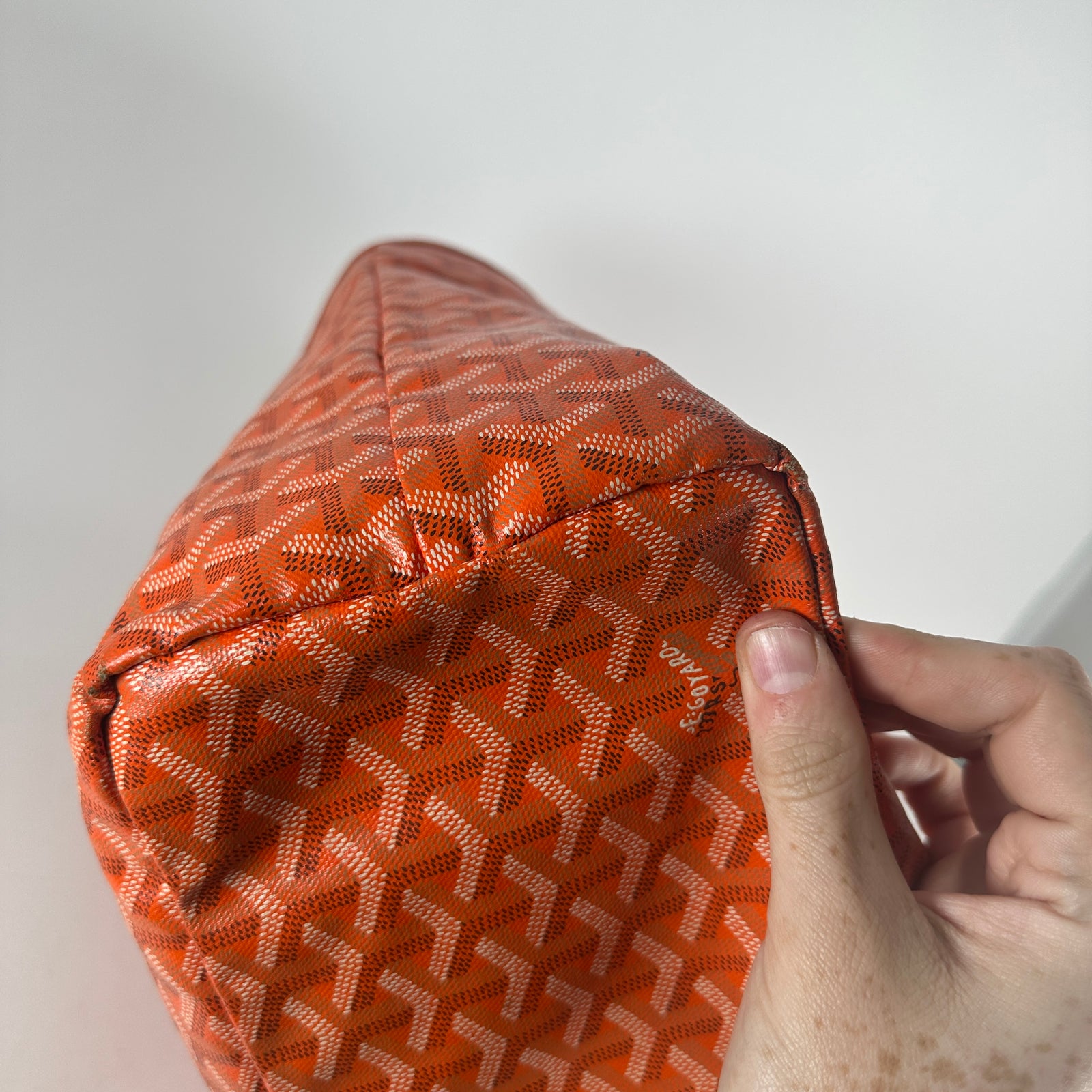 Goyard St.Louis Pm Orange Tote