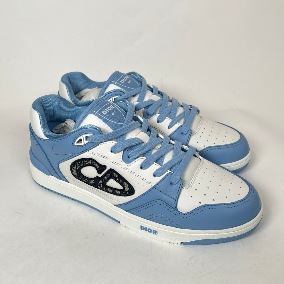 Dior B57 Light Blue Oblique Sneaker Size 45