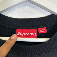 Supreme Black Box Logo Crewneck