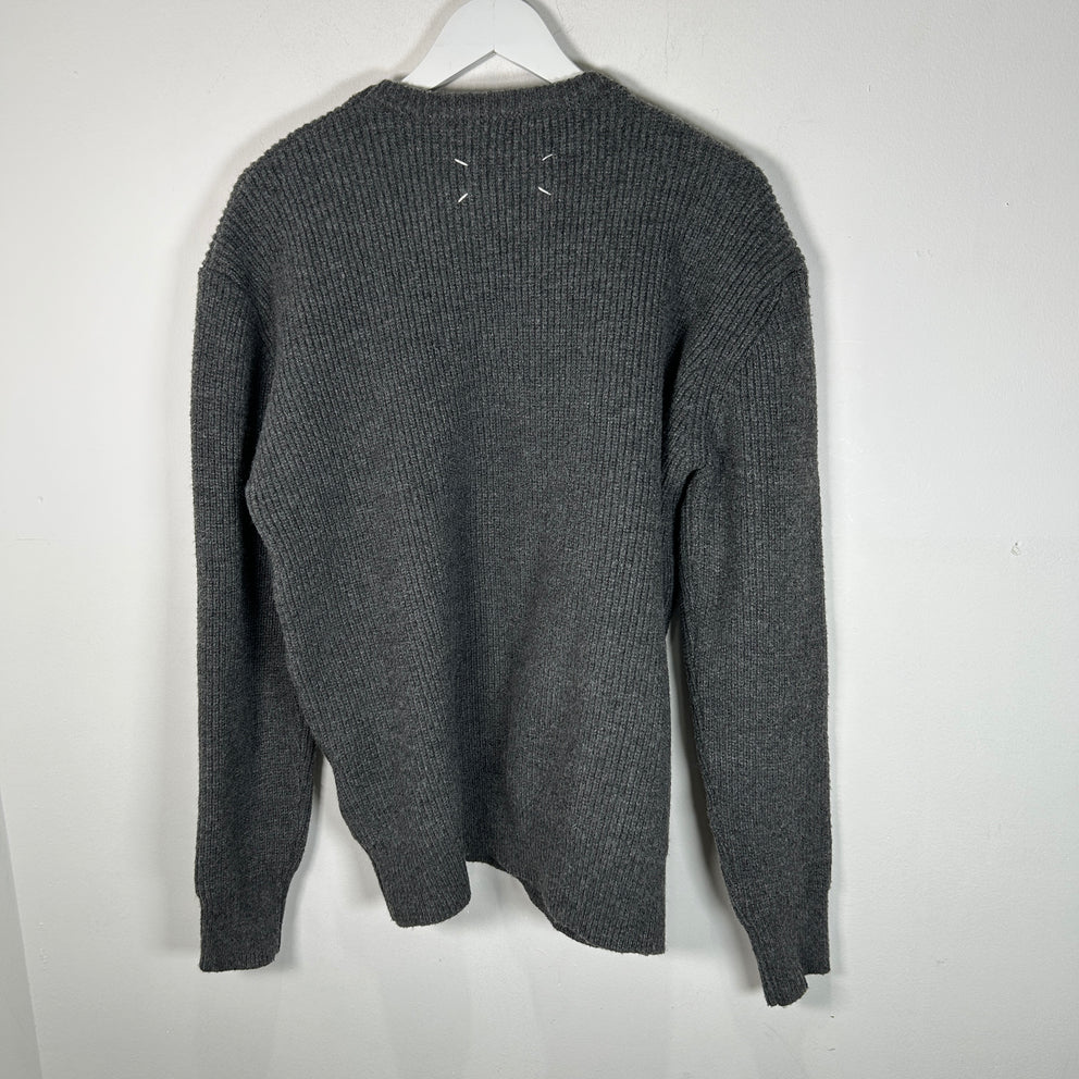 Maison Margiela Grey Wool Sweater Size S