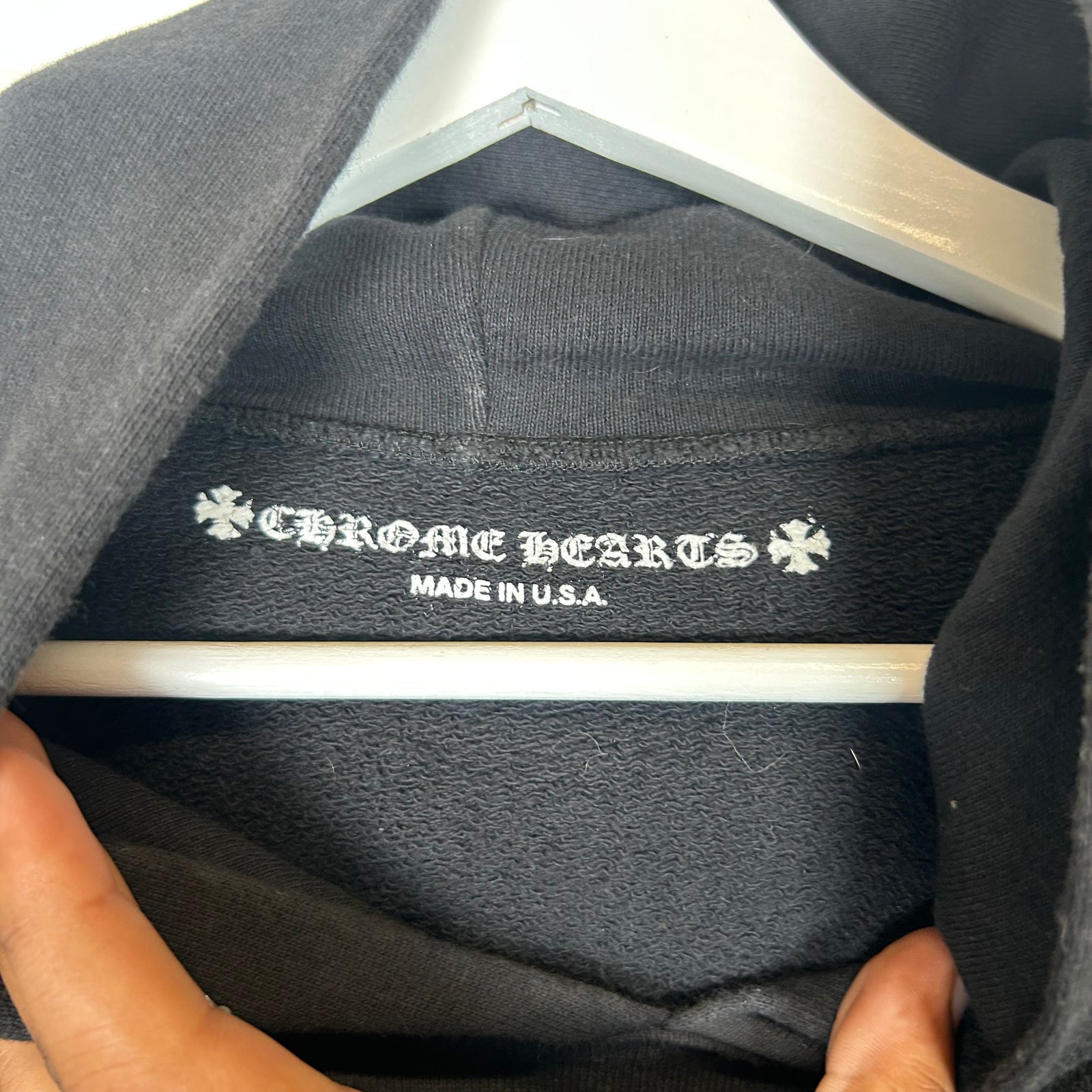 Chrome Hearts Black Matty Boy Sex Records Hoodie Size XL