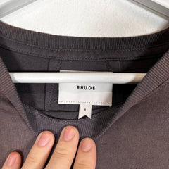 Rhude Vintage Grey Eagle Tee Size S