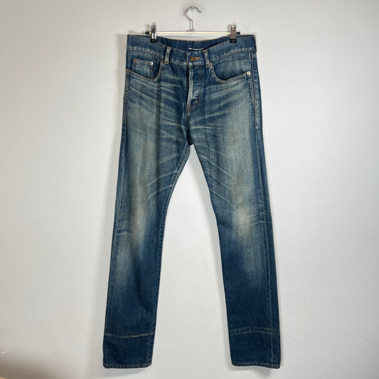 Saint Laurent Stonewash D18 Slim Jeans Size 31
