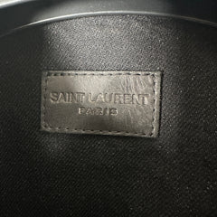 Saint Laurent Black Denim Jean Jacket Size L