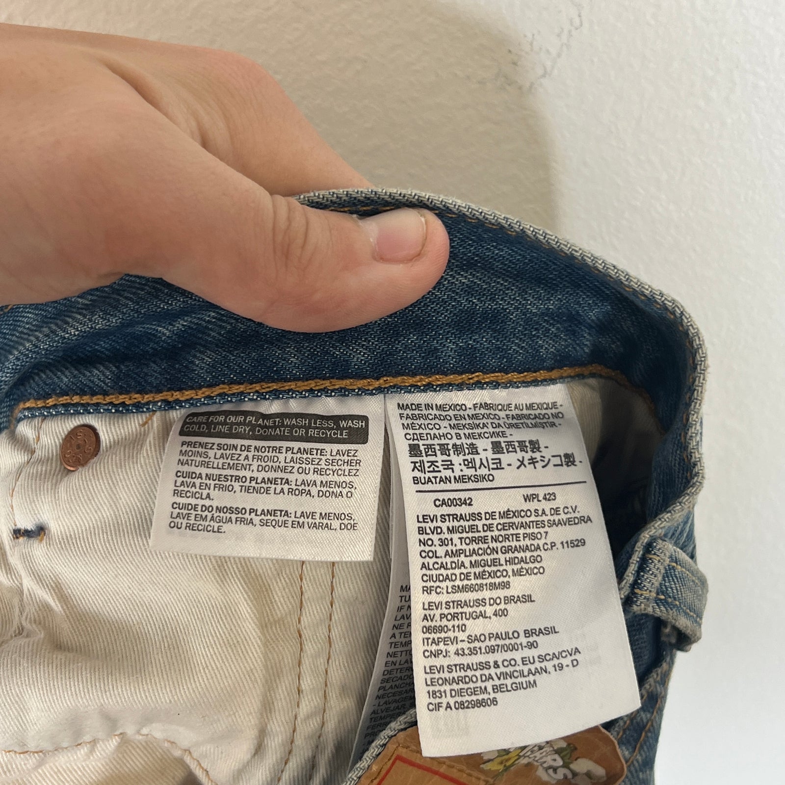 Denim Tears Lightwash Wreath Jeans Size 31