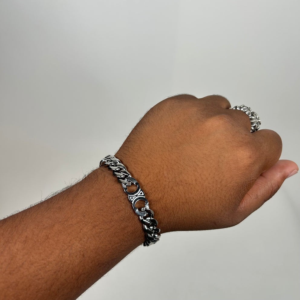 Celine Brass Triomphe 7" Bracelet