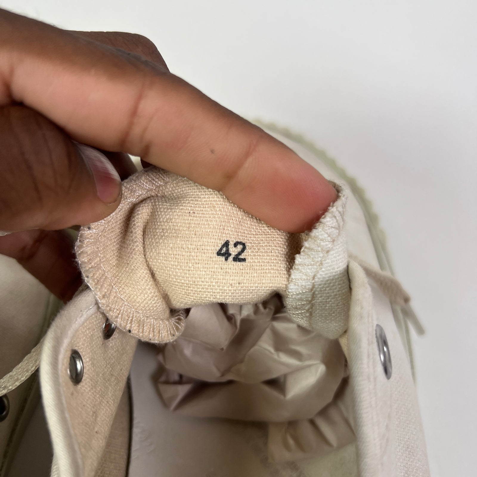 Maison Margiela Canvas Tabi Low-Top Sneaker