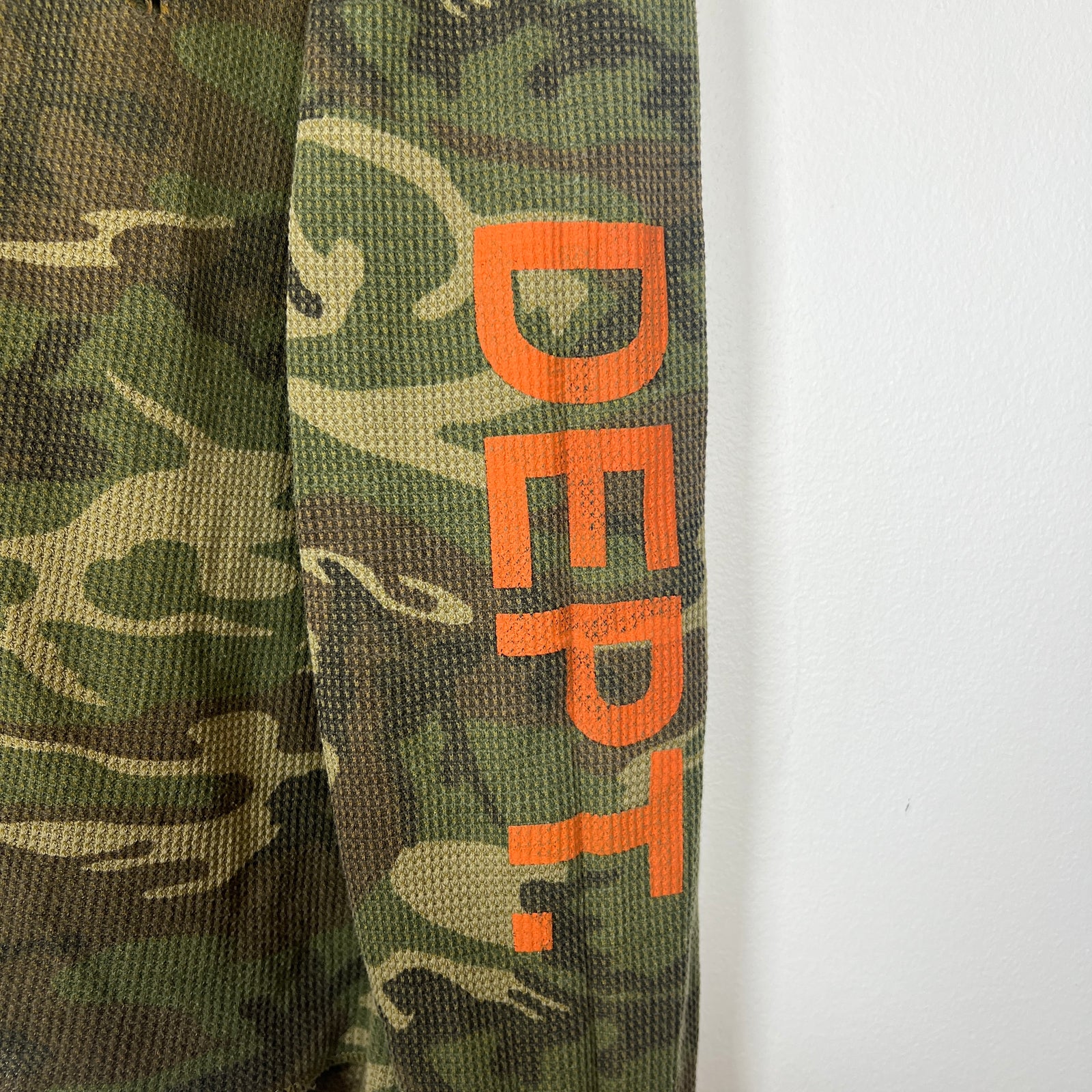 Gallery Dept Camo Thermal Longsleeve Size L