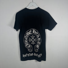 Chrome Hearts Black 'Hong Kong' Horseshoe Graphic T-Shirt Size S