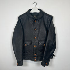 RRL Wellhouse Goat Leather Jacket Size M