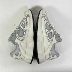 Dior B30 Grey/White Technical Mesh Sneaker Size 40