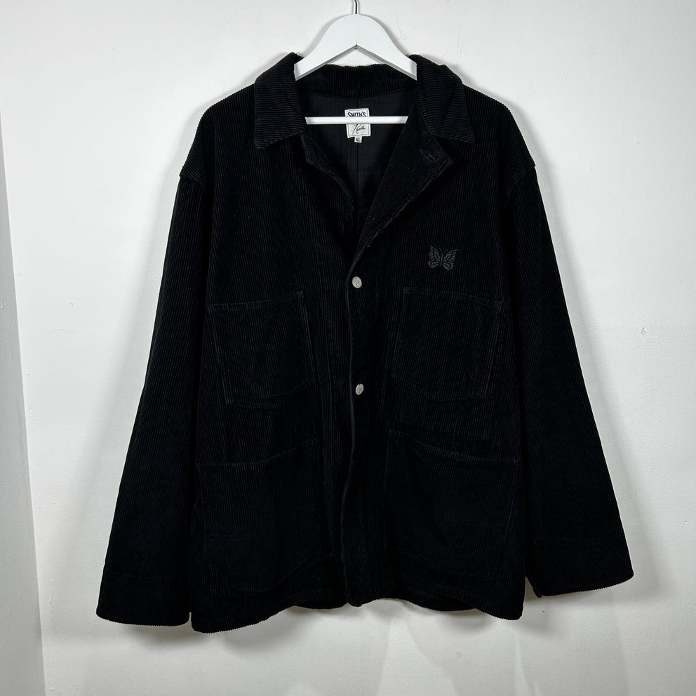 Needles Work Jacket Black Corduroy Size XL