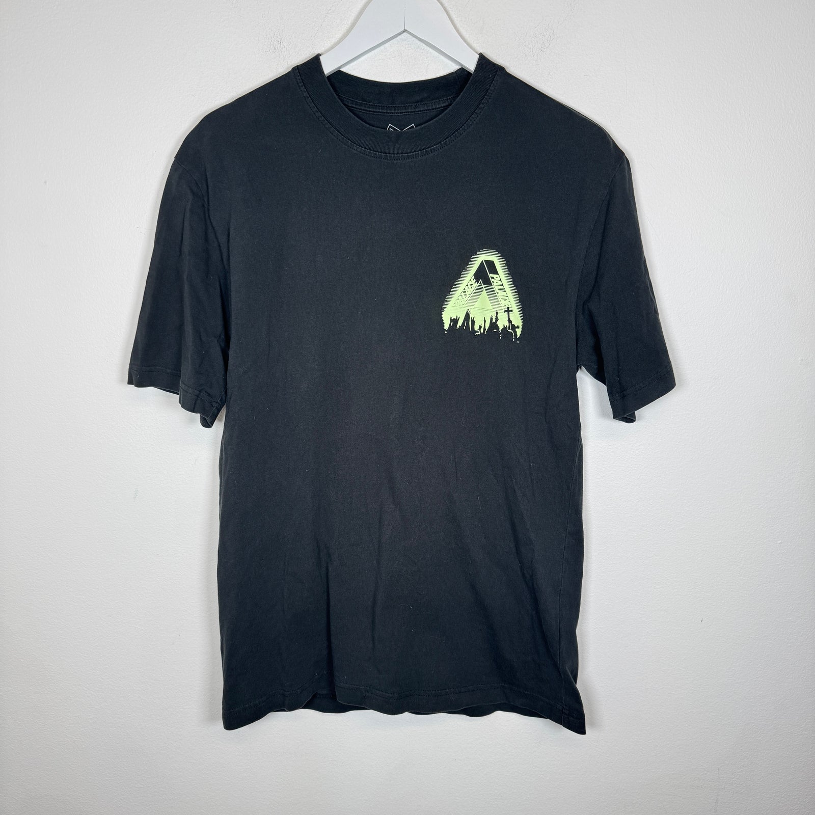 Palace Black/Green Logo T-shirt Size M