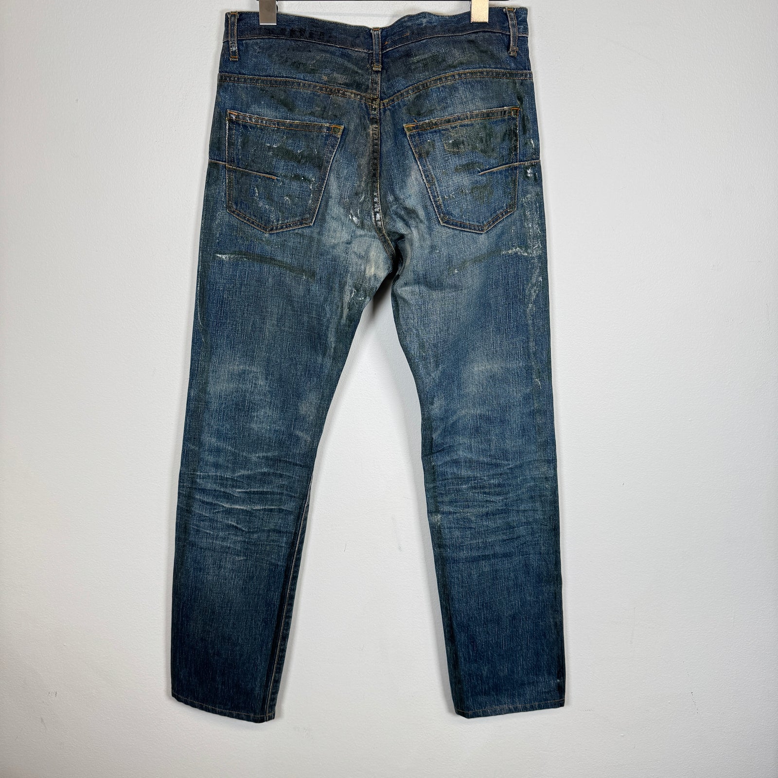 Dior AW05 Blue Luster Jeans Size 29