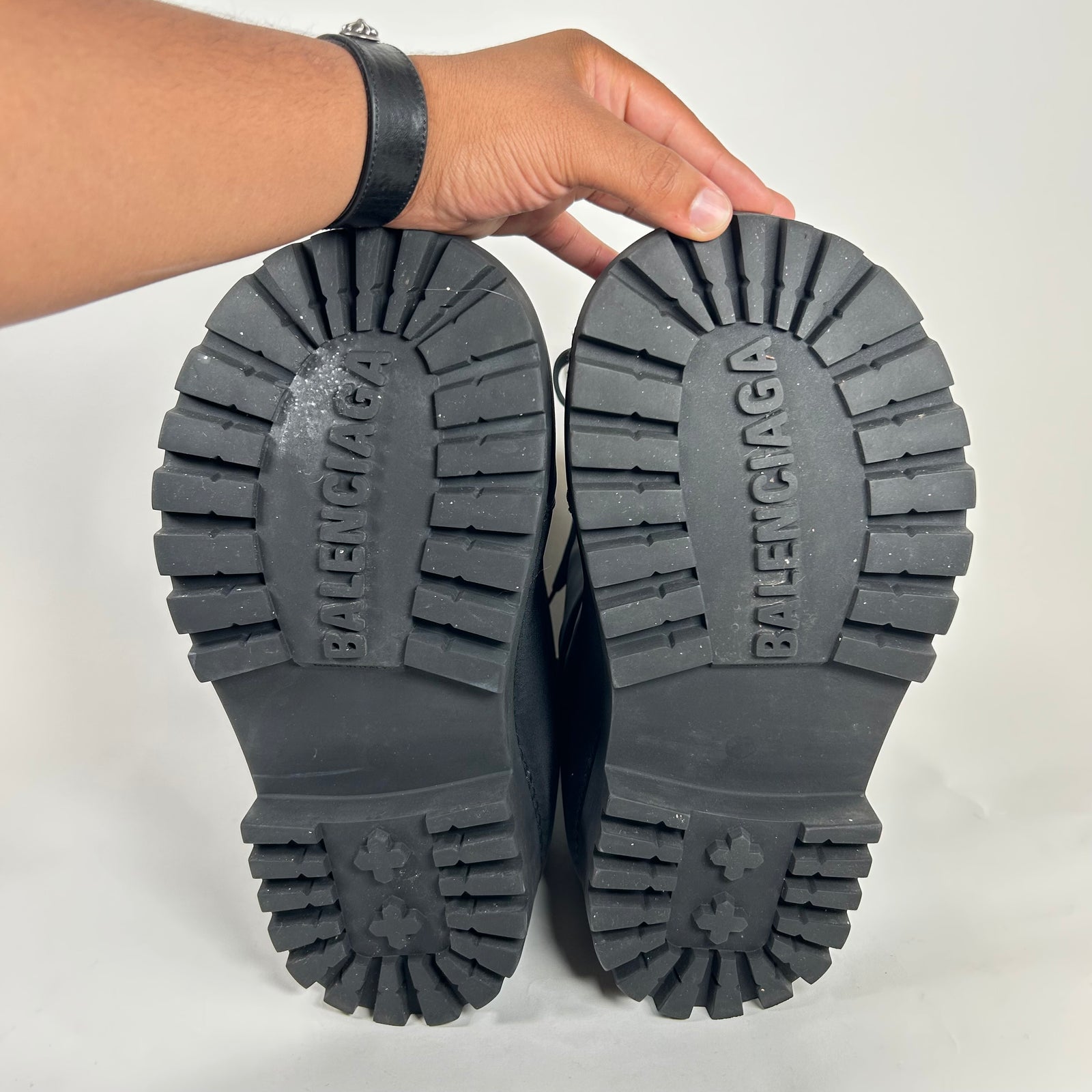 Balenciaga Black Alaska Nylon Boots OSFA