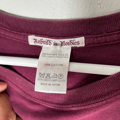 Needles Rebuild "SH Football" T-Shirt Size M