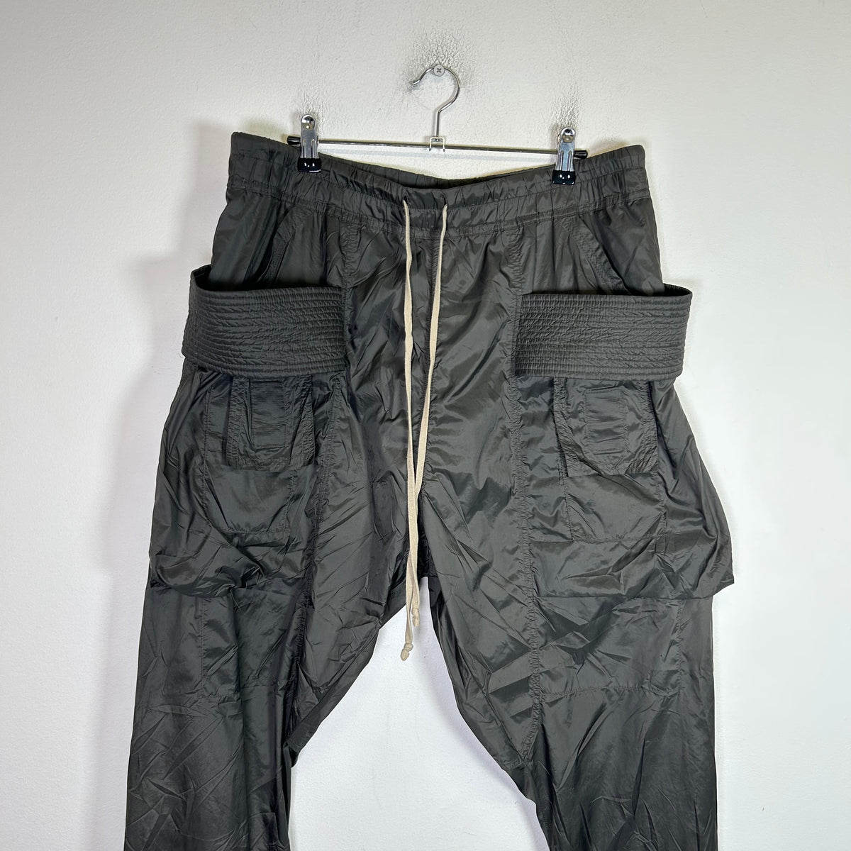 Rick Owens SS17 Nylon Creatch Cargo Pants