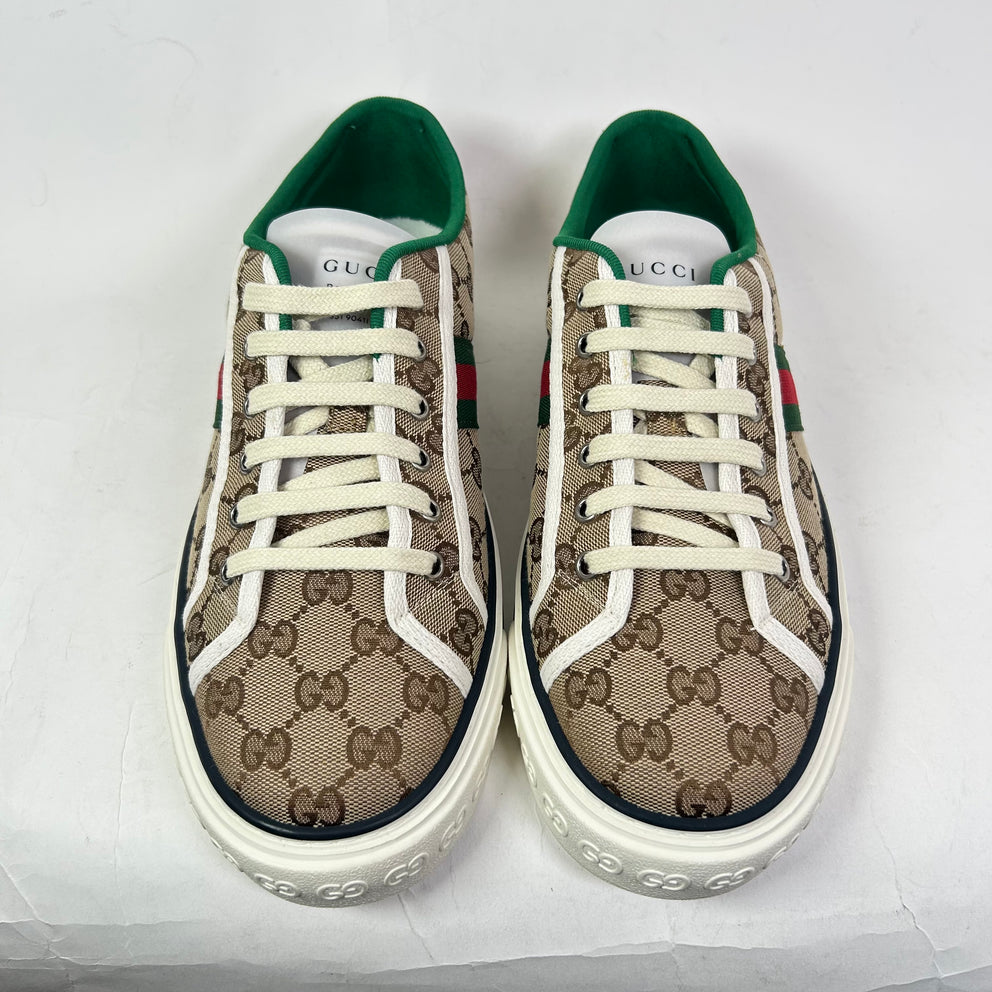 Gucci Tennis 1977 Canvas Low-Top Sneaker