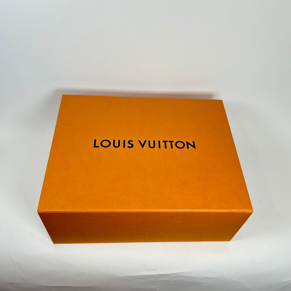 Louis Vuitton Orange Monogram Taurillon Keepall Bandouliere 25 Bag