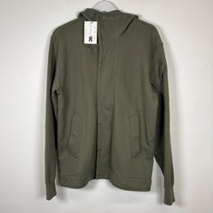 CP Company Olive Zip Up Hoodie Sz L