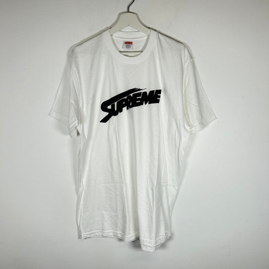 Supreme White Mont Blanc Logo T shirt Size L