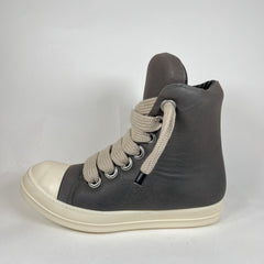 Rick Owens Dark Dust Jumbo Lace Padded High Ramones Size 45