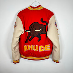 Rhude Red Bull Market Varsity Jacket