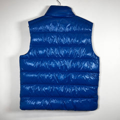 Moncler Blue Puffer Vest Size M