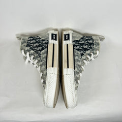 Dior B23 Black/White High Top Sneaker Size 44
