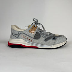 Gucci Ultrapace Silver Sparkle Size 12