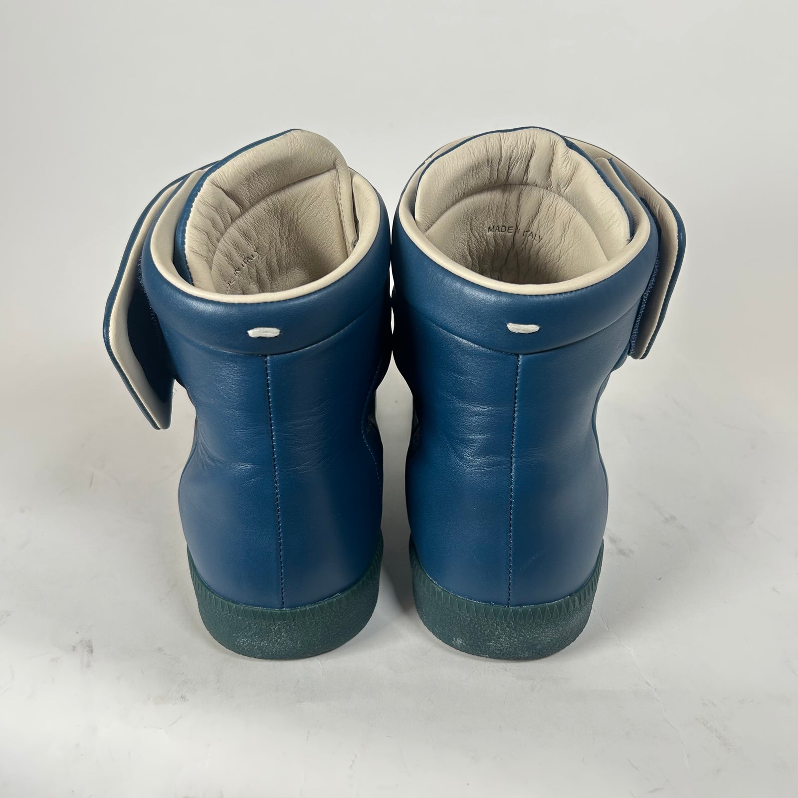 Maison Margiela SS17 Blue Future High-Top Sneaker Size 44