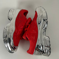 Raf Simons Ozweego Mirrored Red Low Tops Size 10.5
