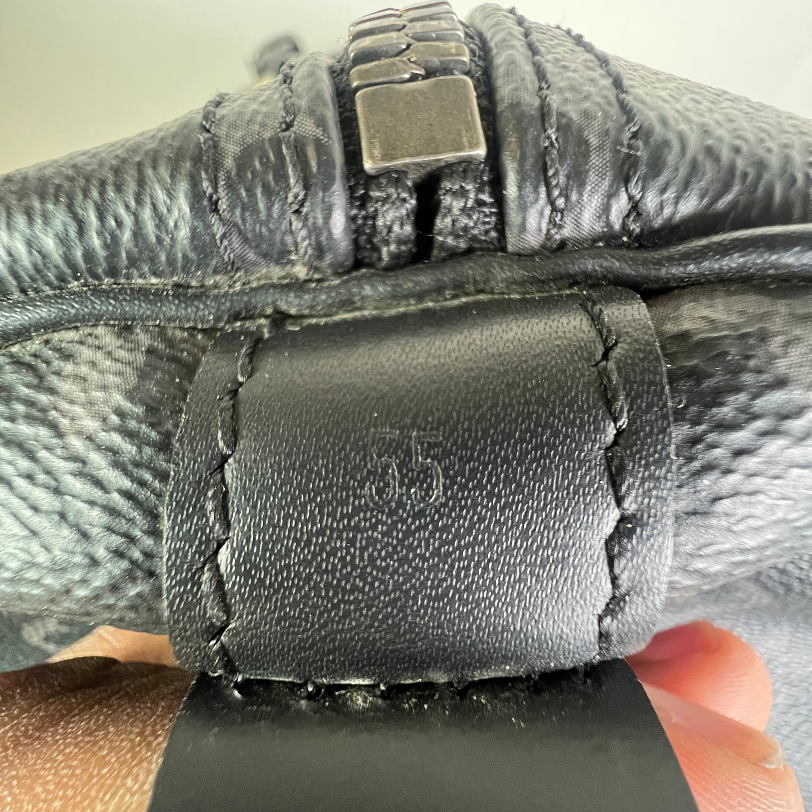 Louis Vuitton Eclipse Monogram Keepall Bandouliere 55