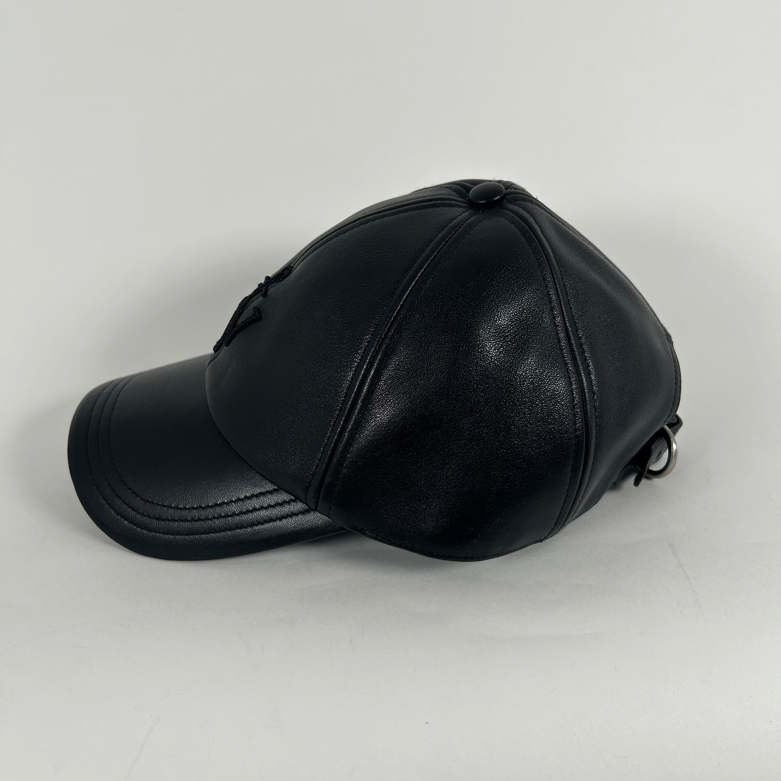 J.W. Anderson Logo Leather Dad Hat