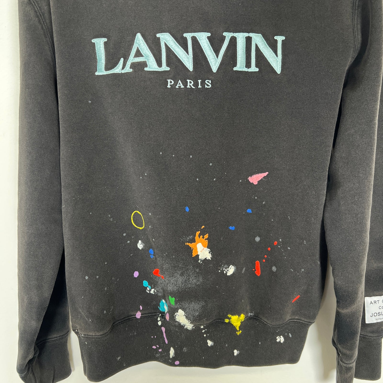 Gallery Dept x Lanvin Paint Splatter Hoodie Size S