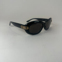 Balenciaga ‘BB’ Rounded Acetate Sunglasses