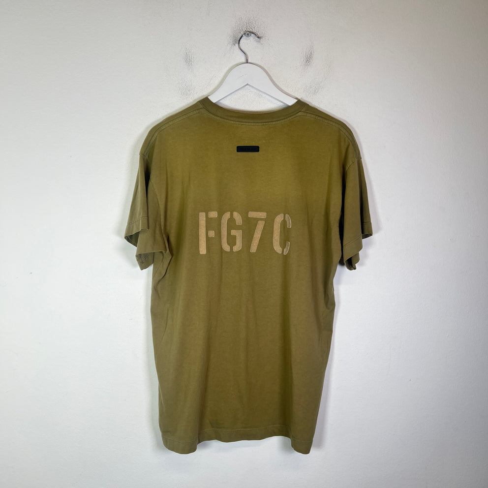 Fear of God FG7C Flocked Logo T-Shirt