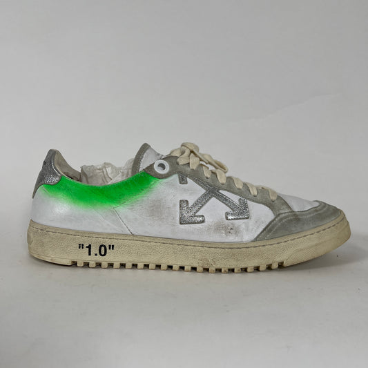 Off-White Low Top 1.0 Green Spray Size 43