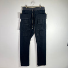 Rick Owens DRKSHDW Corduroy Creatch Cargo Pants