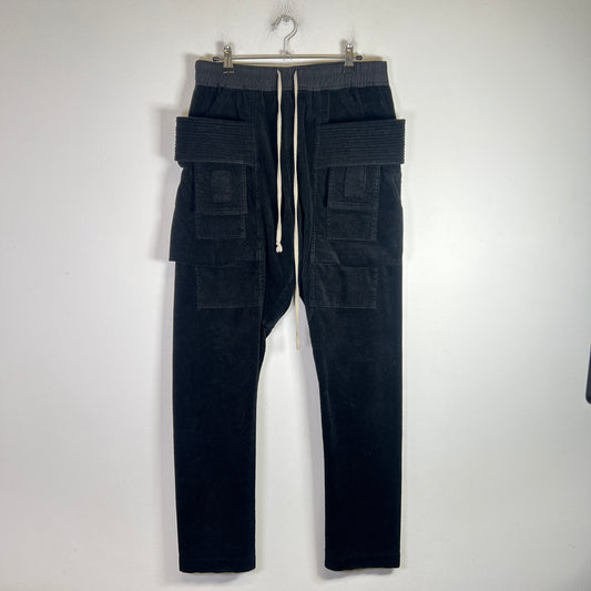 Rick Owens DRKSHDW Corduroy Creatch Cargo Pants