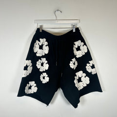 Denim Tears x ReadyMade Black Wreath Shorts Size XL