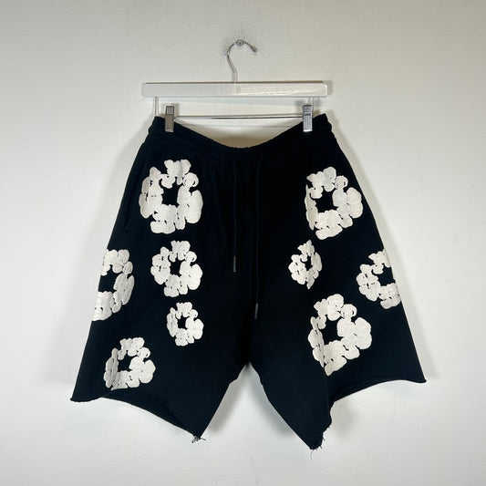 Denim Tears x ReadyMade Black Wreath Shorts Size XL