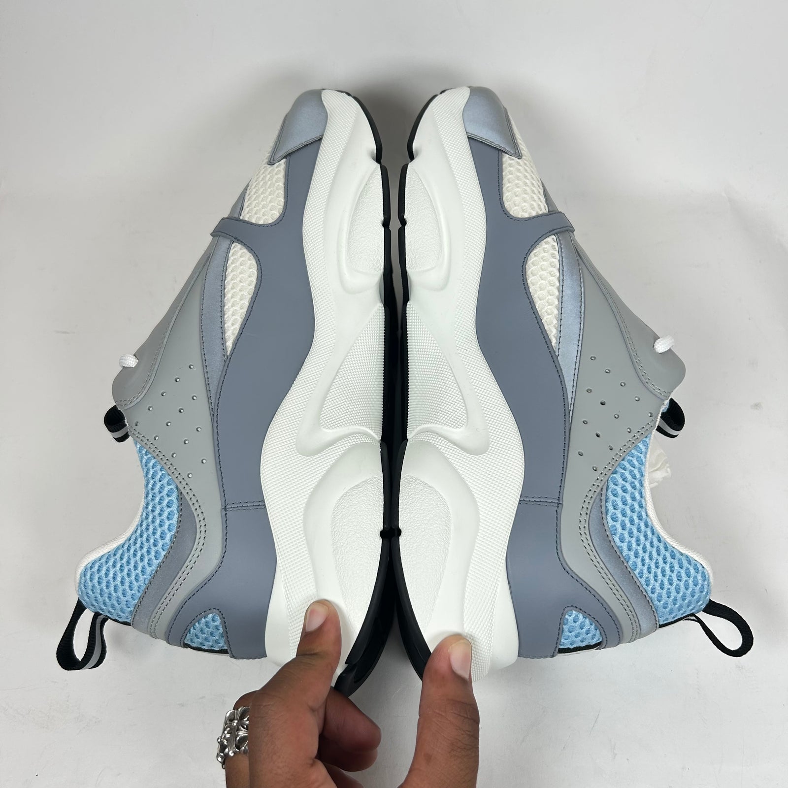 Dior B22 Grey/Blue Sneaker Size 45