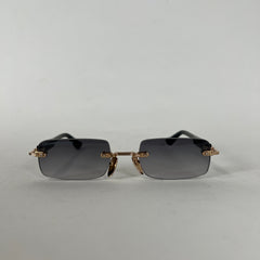 Chrome Hearts Deep 1 Rose Gold Sunglasses