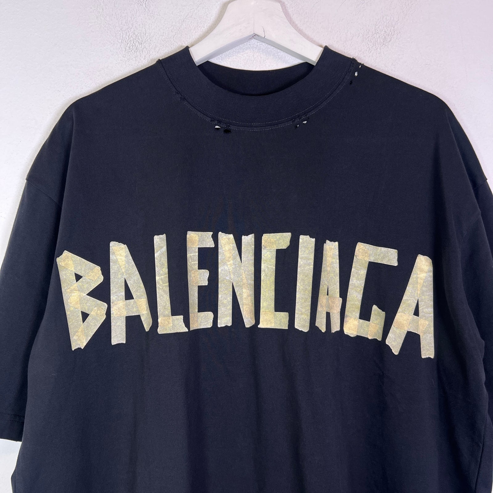 Balenciaga Tape Type Logo T-Shirt