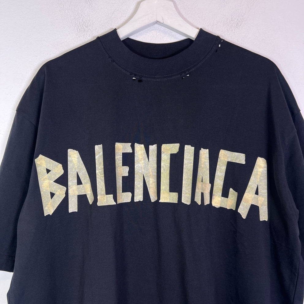 Balenciaga Tape Type Logo T-Shirt