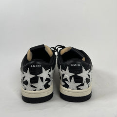 Amiri Black/White Star Low Top Sneakers Size 10